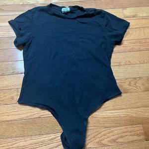 Re/Done Thong Bodysuit